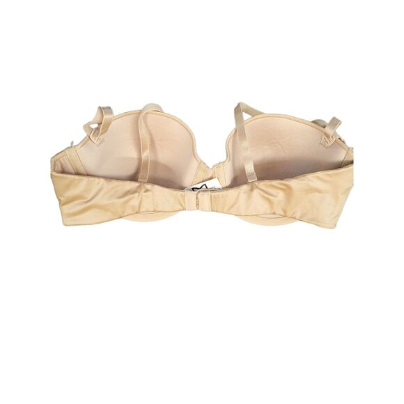 Maidenform Bra 36B Womens Beige Padded Push Up Underwired Adjustable Straps - Picture 3 of 5